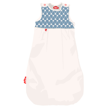 Babyslaapzak Nieuwe Blaadjes / 0-6 maanden (70cm)
