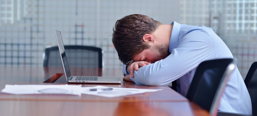 Slecht slapen beïnvloed de werkprestaties