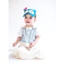 Babyslaapzak Blue Stripes / 6-24 maanden (90cm) thumbnail