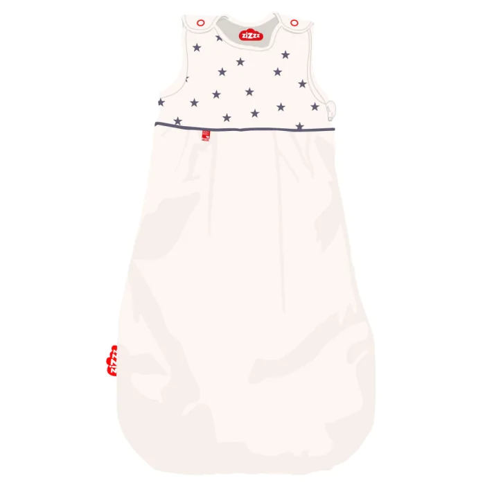 Illustration of sleeping bag lucky star 0-6 months Illustration of sleeping bag lucky star 0-6 months