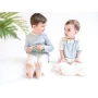 Babyslaapzak Blue Stripes / biologisch katoen en Swisswool / 70 cm, 90 cm, 110 cm thumbnail